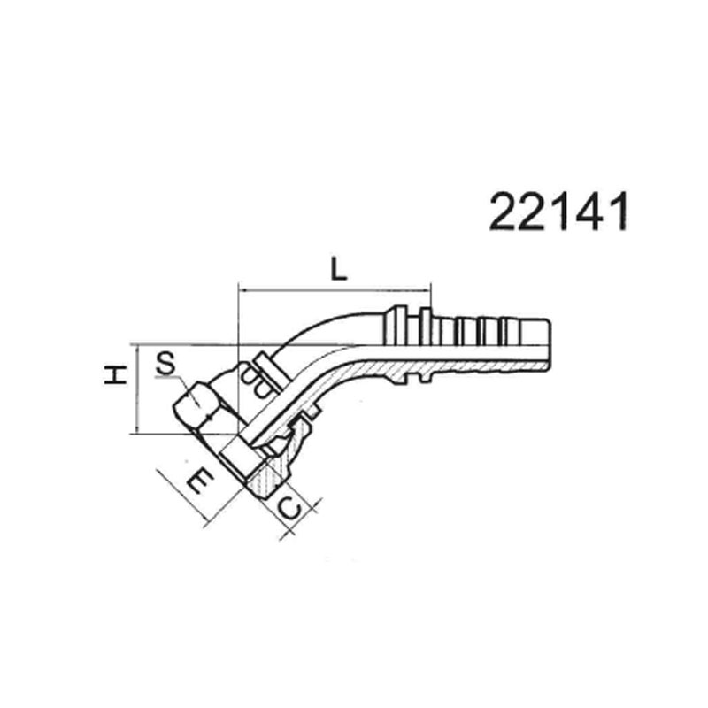 45° Imperial Internal Threaded Spherical
