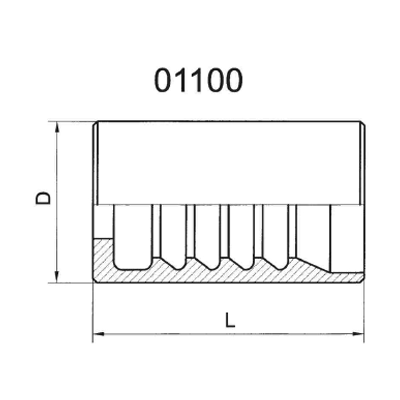 Domestic single-layer braided rubber hose