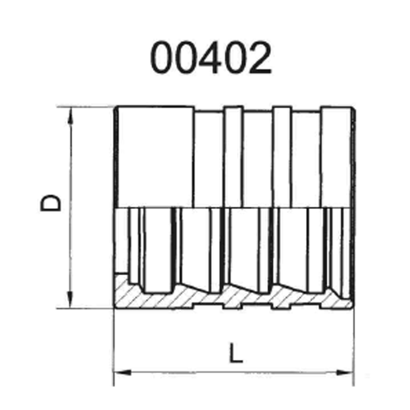 4SH, R12 hose couplings