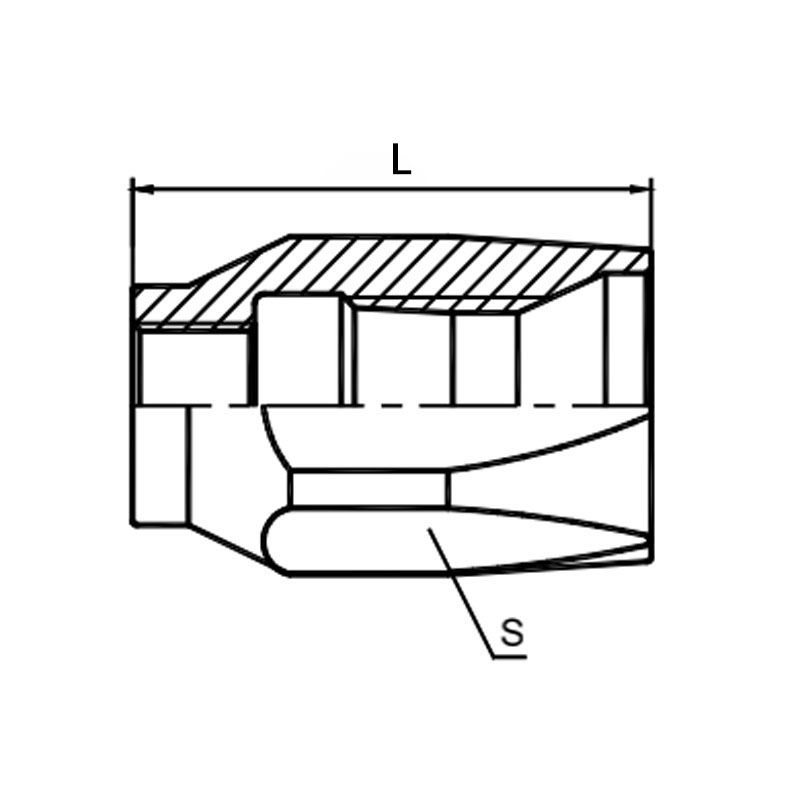SAE 100 R5 detachable sleeve hose