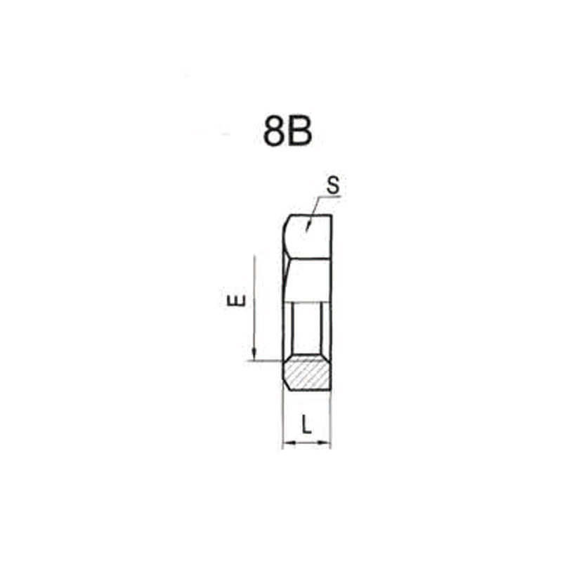 BSP Thread Lock Nut