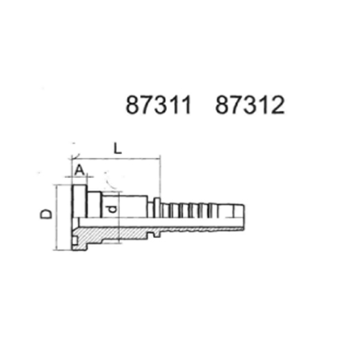 SAE Flange 3000 PSI