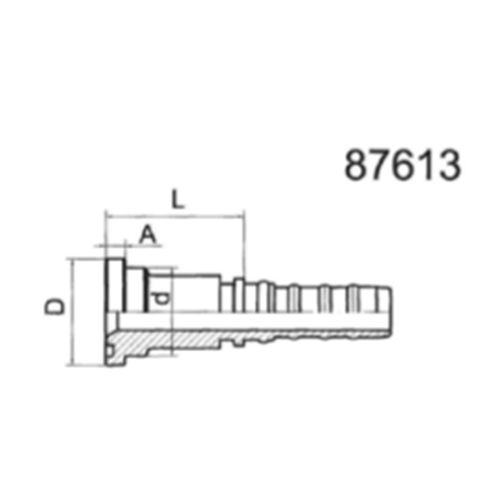 SAE Flange 6000 PSI