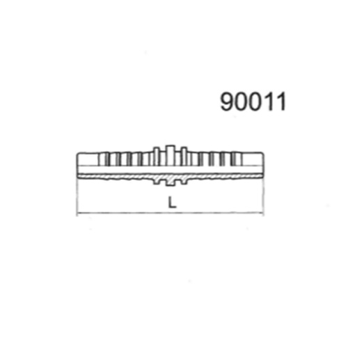 Double-sided connection core