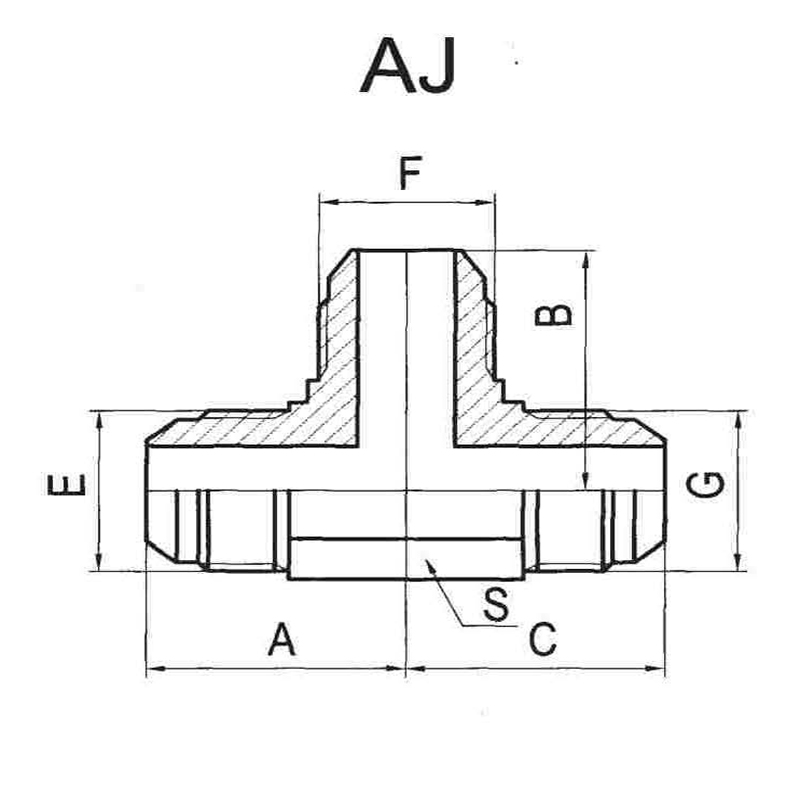 JIC MALE 74°CONE TEE