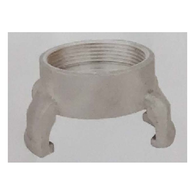 Industrial quick connect (aluminum/stainless steel) with internal threads, no lock