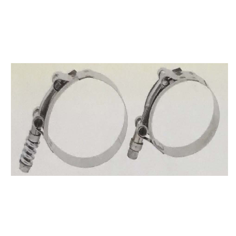 Industrial fittings: T-shaped hose clamps